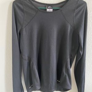 A black Nike long sleeve shirt!!